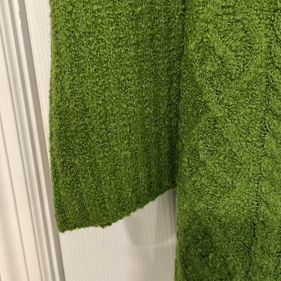 J Jill mixed texture high neck a line classic timeless
green sweater in size 2x - Picture 5 of 7